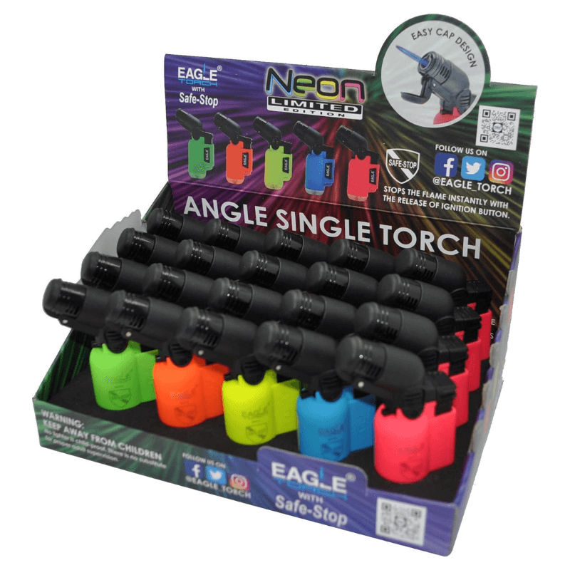Eagle Torch - Neon Limited Edition Angle Single Torch