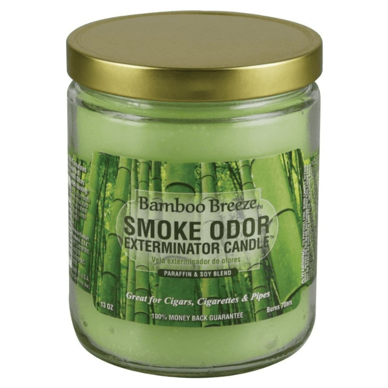 Smoke Odor Exterminator Candle - Bamboo Breeze