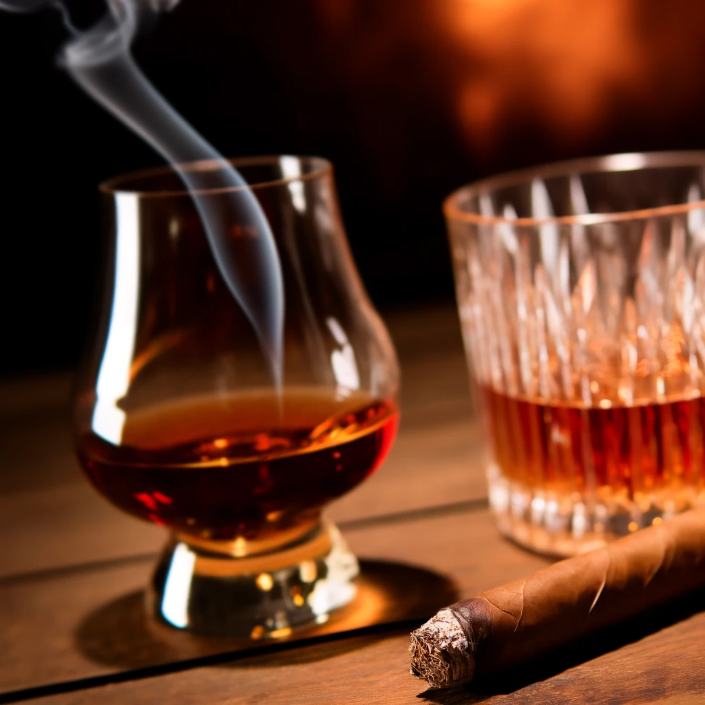 Ciggys4less Tobacco Pairs with Smoked Whiskey