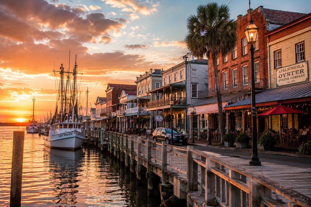 12 Small Florida Towns Worth Visiting from Leesburg 5 apalachicola waterfront